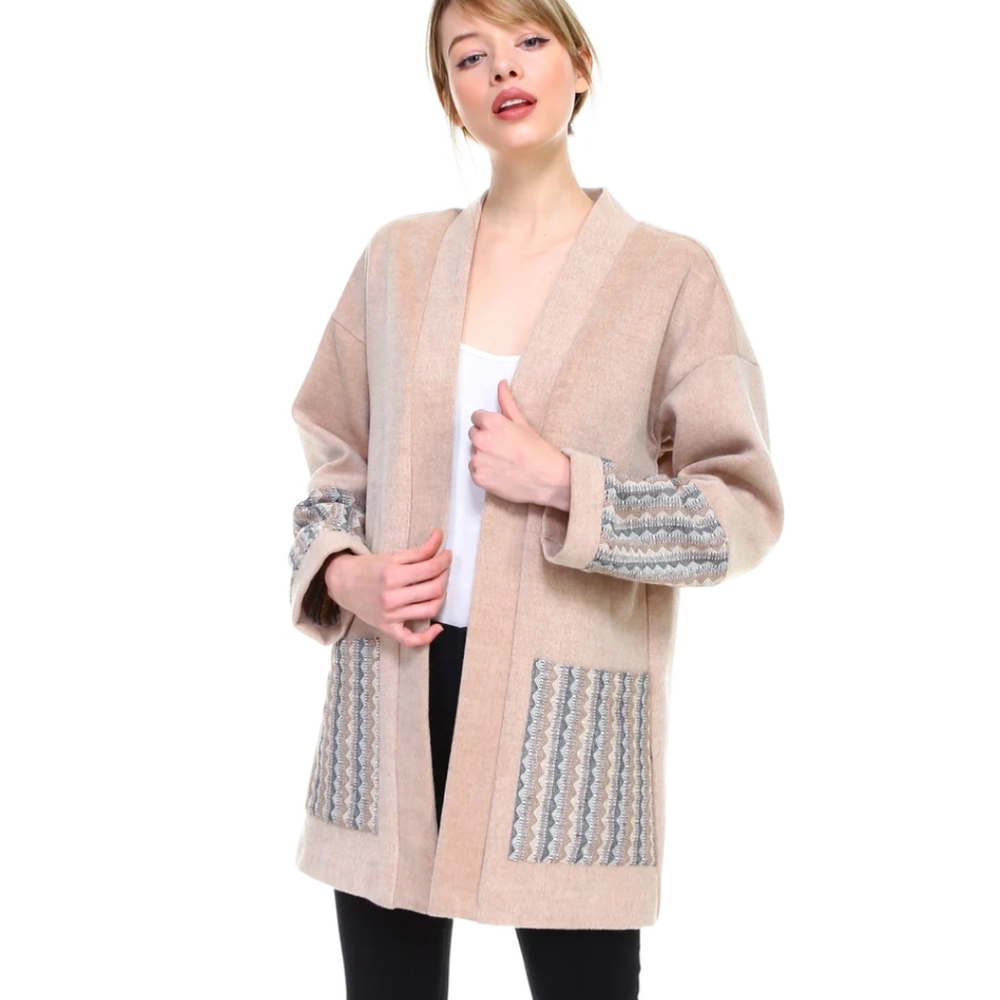 Joh Mariah Woven Coat M